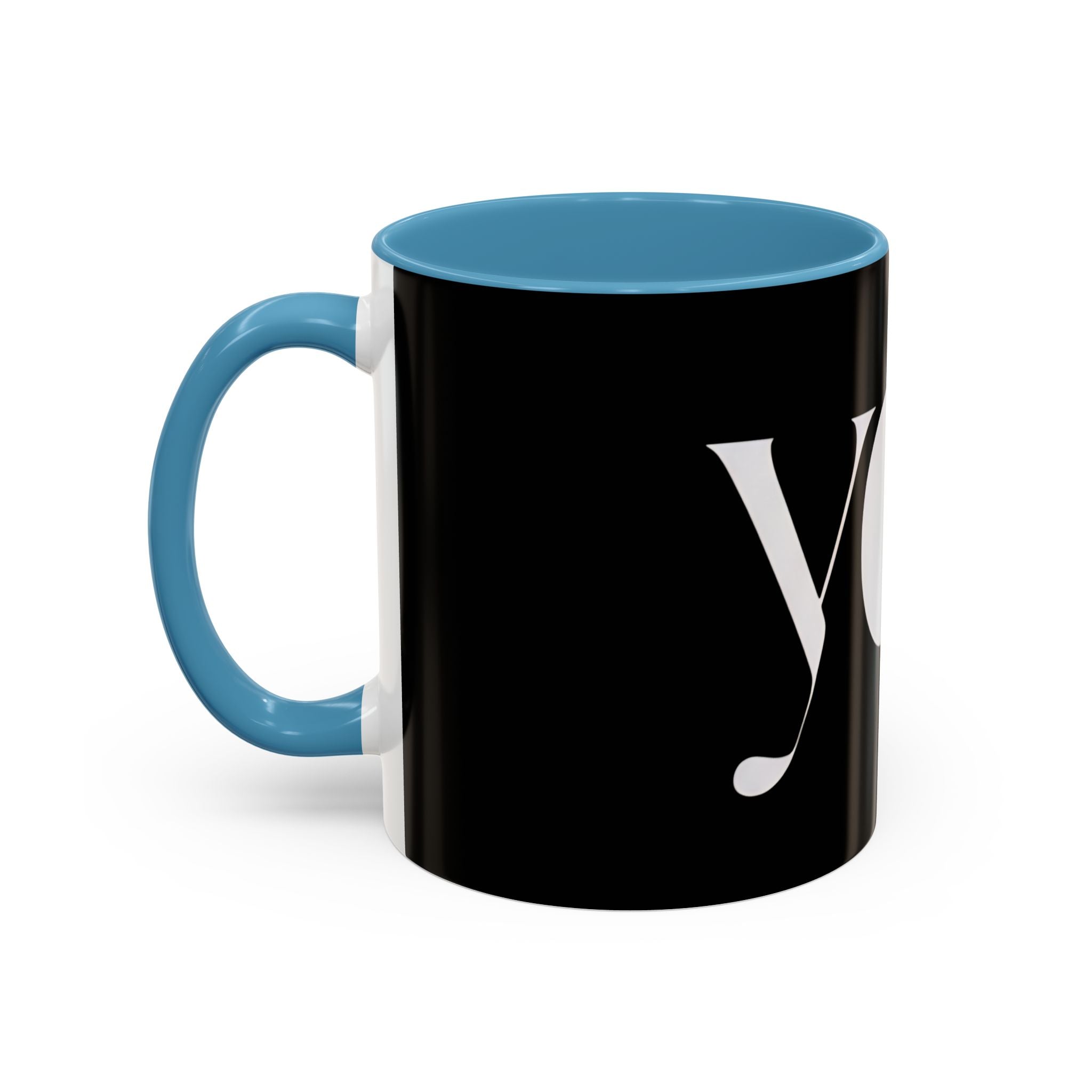 YOU Black Coffee Mug  "because it's all about you." (Inspired By: Marshea Young)